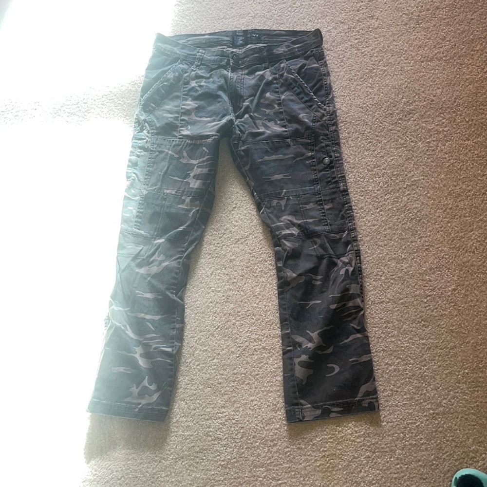 Mens camo jeans